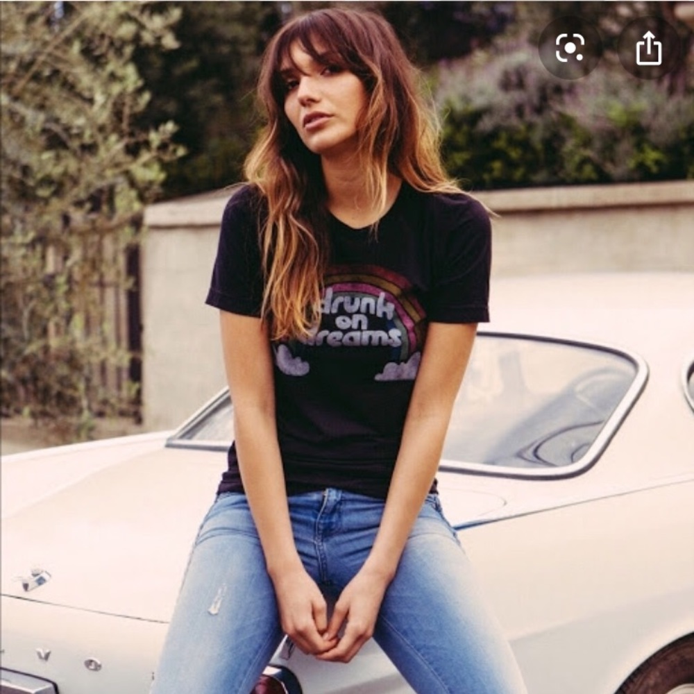 NEW! Drunk On Dreams Rainbow Tee